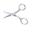 Beatifufu 2pcs Stainless Steel Eyebrow Scissors for Barber Women Nose Hair Trimmer Precise Cutting Comfortable Grip view 1