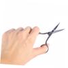 Beatifufu 2pcs Stainless Steel Eyebrow Scissors for Barber Women Nose Hair Trimmer Precise Cutting Comfortable Grip view 3
