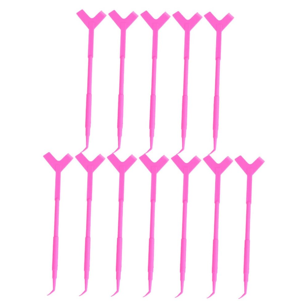 PLAFOPE 12pcs Eyelash Perming Lift Rod Separator Lash Makeup Tool Professional Lash Brush for Perm and Lift