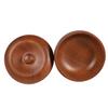 HONMEET Wooden Shaving Bowl with Lid Practical Shaving Soap and Cream Bowl for Men Compact Design for Home and Barbershop Use Male Friends view 1