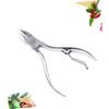 FOYTOKI Nail Nippers Professional Cuticle Cutters Eagle Mouth Shape Easy Nail Care Portable Manicure Clipper view 2