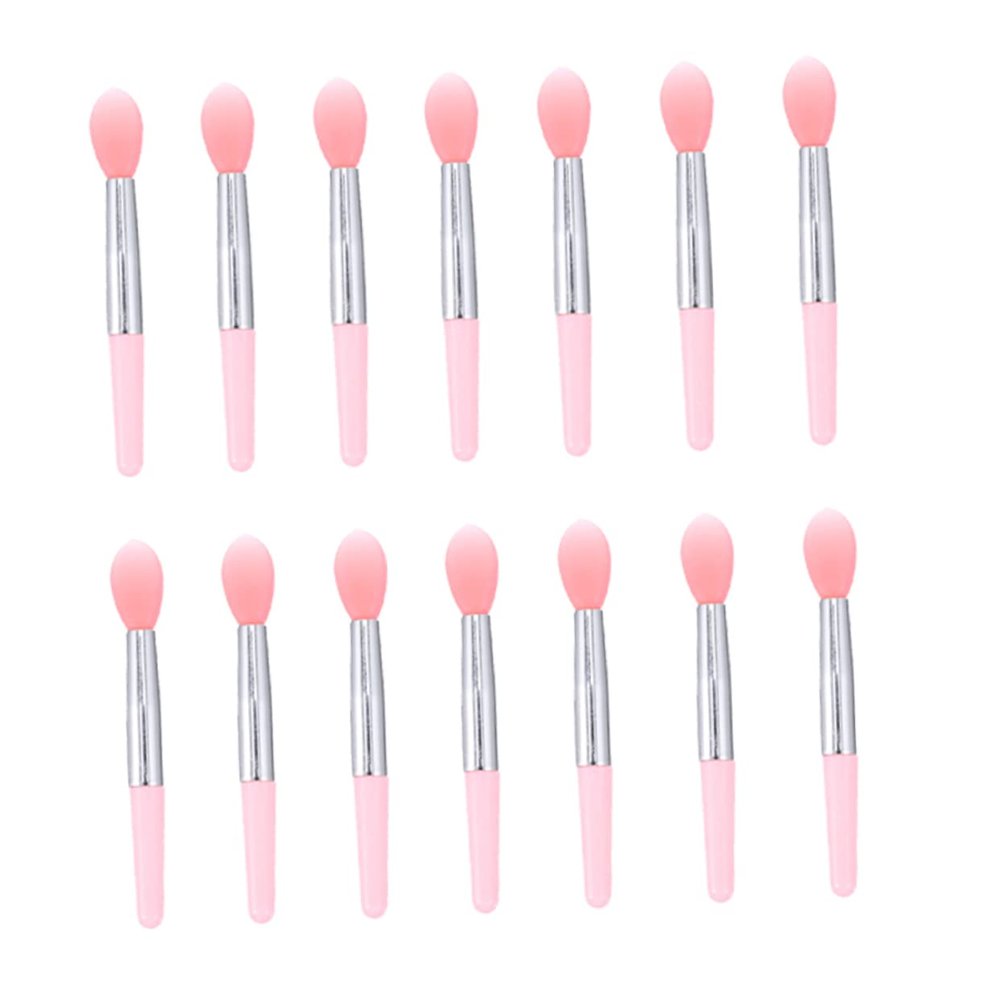 HONMEET Silicone Lip Brush for Easy Application Mini Lip Brushes with Comfortable Grip for Makeup Enthusiasts for Travel Go Use