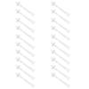 VINTORKY 30pcs Nasal Hair Wax Rods for Hair Removal Disposable Wax Applicators for Men Women Lightweight Pp Material for Home Salon Use view 1