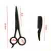 HONMEET Beard Kit Beard Scissors Comb Attached Mustache Trimmer for Men Scissors Set for Professional and Diy view 2
