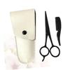 HONMEET Beard Kit Beard Scissors Comb Attached Mustache Trimmer for Men Scissors Set for Professional and Diy view 3