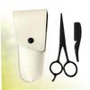 HONMEET Beard Kit Beard Scissors Comb Attached Mustache Trimmer for Men Scissors Set for Professional and Diy view 4