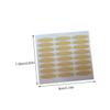 BIUDECO 40sheets Breathable Lace Double Tape Traceless Natural Patch for Charming Eyes Skin-friendly Adhesive Lightweight Comfortable for Daily Use view 2