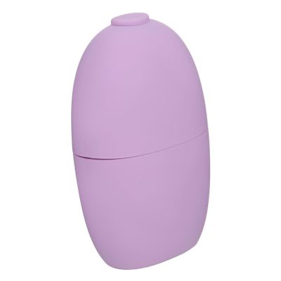 HAPINARY Silicone Ice Face Roller for Skin Massage Purple Cooling Tool for Puffiness Relief and Moisturizing Easy Grip for Routine Durable and Safe Material
