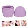 HAPINARY Silicone Ice Face Roller for Skin Massage Purple Cooling Tool for Puffiness Relief and Moisturizing Easy Grip for Routine Durable and Safe Material view 4