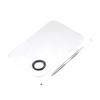 BIUDECO Stainless Steel Makeup Palette Spatula Tool for Nail Manicure and Cosmetic Mixing Easy to Handle Professional Use and Stylish Design view 1
