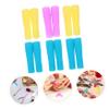 Anneome 18pairs Silicone Nail Scissors Handle Covers Non- Cuticle Trimmer Sleeves for Nail Care Random Colors for Manicure and Pedicure Use view 2