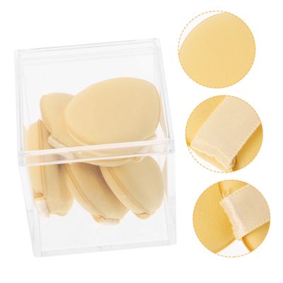HONMEET 6pcs Makeup Sponge for Loose Powder Wet Dry Foundation Versatile Beauty Tool for Concealer and Blush Application