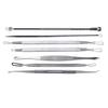 HONMEET 7pcs Comedone Extractor Tool Kit for Blackhead Removal Professional Facial Blemish Remover and Spoon Tips Pimple and Treatment view 2