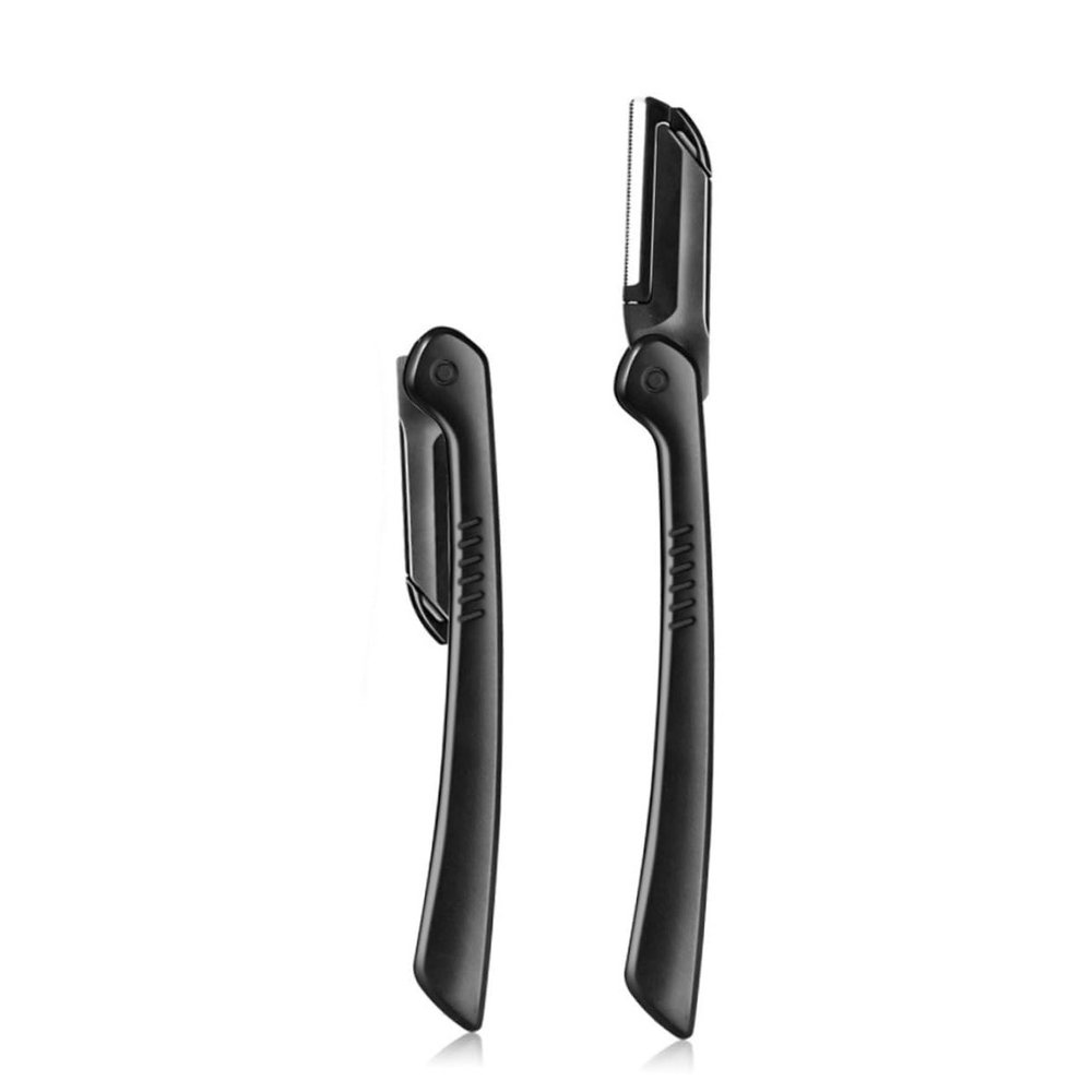 IWOWHERO 10pcs Eyebrow Razor Trimmer and Shaper Tool Compact and Lightweight Eyebrow Grooming Kit for Easy Makeup and Travel