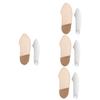 VINTORKY 4pcs Metal Makeup Spatula Skincare Spoon Mixing Tool for Foundation Blush view 1