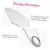 VINTORKY 4pcs Metal Makeup Spatula Skincare Spoon Mixing Tool for Foundation Blush view 2