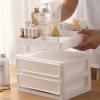IWOWHERO Multifunctional Plastic Cosmetics Organizer with Layers Space-saving Makeup Storage Box for Sundries and Brushes for Vanity and Home Easy to Use and Clean view 3