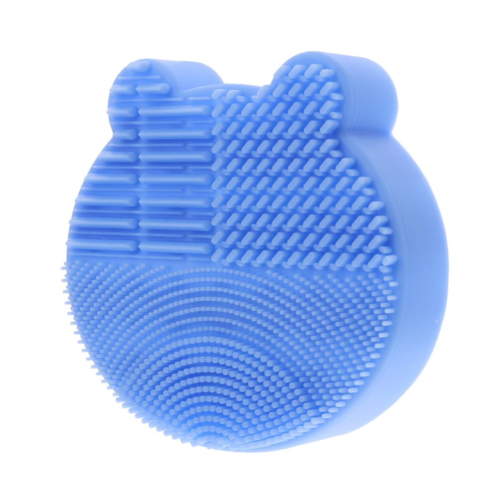 IWOWHERO Makeup Brush Holder Mat Brush Scrubber Stand and Cleaning Kit for Travel and Home Use