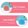 PLAFOPE 2pcs Silicone Handheld Facial Cleansing Brush Scalp Gentle Exfoliating Scrubber for Deep Cleaning Makeup Removal and Pore Care view 2