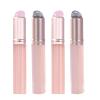 4pcs Silicone Lip Brush With Cap - Reusable Makeup Applicator for Lipstick, Concealer, Mask Balm - Round Head Portable Brushes With Lids view 1