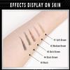 5 Shades Eyebrow Pen, Duo Brow Microfilling Fork-Tips & Precise Tip, Natural Eyebrow Makeup Set with Spoolie Brush (#1 Soft Brown) view 4