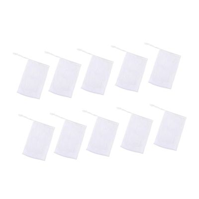 BIUDECO 10pcs Mesh Foaming Soap Pouch for Efficient Bubble Making Handmade Soap Quick Drying Comfortable Texture for Face Washing for Home Use