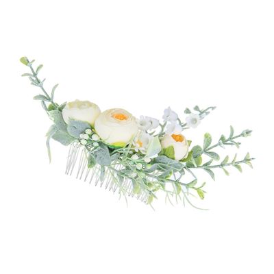 BIUDECO Bridal Hair Comb Accessories Handmade Vintage Hairpiece for Weddings Bridesmaids and Flower Girls Delicate Design for Updos and Half-up Hairstyles Random Two Patterns Included