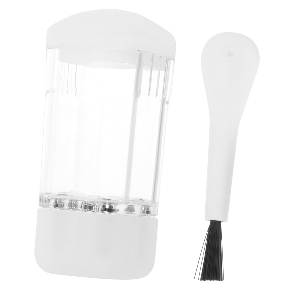 BIUDECO 1set Scalp Applicator Comb for Hair Oil Lightweight Hair Care Tool with Dropper and Cleaning Brush Portable Scalp Easy to Use and Travel-friendly