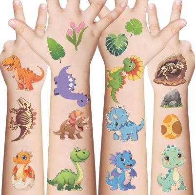 10 Sheets Temporary Tattoos, Birthday Party Favors, Cartoon Sticker Gifts for Home Activity Class Prizes Carnival Christmas Rewards
