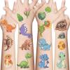 10 Sheets Temporary Tattoos, Birthday Party Favors, Cartoon Sticker Gifts for Home Activity Class Prizes Carnival Christmas Rewards view 1