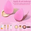 14 Pcs Make up Sponges Beauty Sponges Blender with 4 Pcs Powder Puff and 4 Pcs Mini Makeup Sponge for Foundation,Liquid,Powder,Concealer,Cream(Hot Pink) view 2