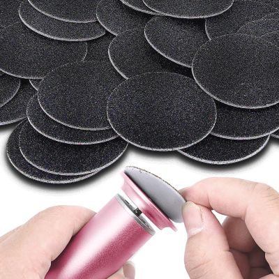 60PCS Replaceable Sandpaper Refill Discs for Electric Foot File Callus Remover (Grit 80)
