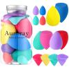 14 Pcs Makeup Sponge Beauty Sponges Blender with 4 Pcs Powder Puff and 4 Pcs Mini Make up Sponges for Liquid,Foundation,Powder,Concealer,Cream view 1