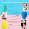 14 Pcs Makeup Sponge Beauty Sponges Blender with 4 Pcs Powder Puff and 4 Pcs Mini Make up Sponges for Liquid,Foundation,Powder,Concealer,Cream view 2