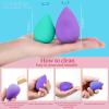14 Pcs Makeup Sponge Beauty Sponges Blender with 4 Pcs Powder Puff and 4 Pcs Mini Make up Sponges for Liquid,Foundation,Powder,Concealer,Cream view 3
