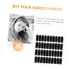 IWOWHERO 100pcs Rubber End Caps for Hair Bands and Headbands Accessories for Hair Hoops and Clasp Covers Lightweight and Easy to Use view 3