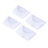 2 Pair Sebs Toe Shoe Cover with Hole White Forefoot Cushion view 1