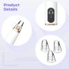 Blackhead Remover Device, Electric Pore Cleaner, 3 Suction Levels, Rechargeable, Abs Build view 2