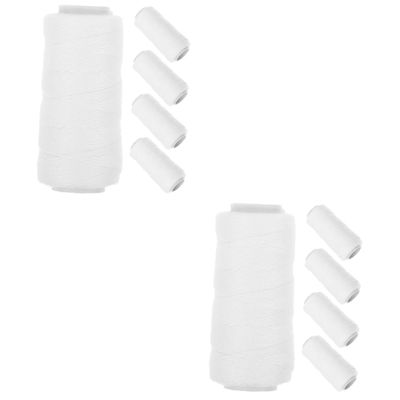 VINTORKY 2sets Threading Tool Cotton Thread Hair Removal Yarn Soft Comfortable Experience 5rolls*2