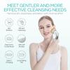 VOGOE 4-in-1 Cordless Epilator for Women 21 Tweezers Electric and 2-in-1 Facial Cleansing Brush 2-Speed Rotation view 3