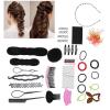 Akozon Hair Braiding Tool Set - 20pcs Styling Twists Plait Hairdressing Accessory for Multiple Styles view 4