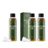 3 Pcs Batana Oil for Hair Growth, 100% Pure & Natural Raw Batana, Dr. Sebi Oil from Honduras, Care for Hair, Scalp & Skin, 3 Bottle with 6 Caps view 1