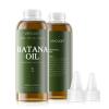 3 Pcs Batana Oil for Hair Growth, 100% Pure & Natural Raw Batana, Dr. Sebi Oil from Honduras, Care for Hair, Scalp & Skin, 3 Bottle with 6 Caps view 2