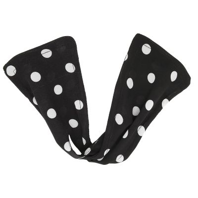 Akozon Fashionable Bow Fabric Hair Bun Maker, Hair Band Hairstyle Accessory for Women of All Ages (Black)