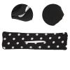 Akozon Fashionable Bow Fabric Hair Bun Maker, Hair Band Hairstyle Accessory for Women of All Ages (Black) view 3