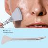 Stainless Steel Blackhead Pore Prep Tool Facial Pore Cleaner Spade Stainless Steel Blackhead Scraper for Pores Pimples and Blackheads view 2