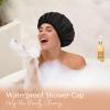 Yanibest Shower Cap Reusable Waterproof - Double Layer Shower Caps for Women, Washable Shower Bonnet with Soft Non-Slip Elastic Band, Bath Hair Hat for Most Hair Types view 2