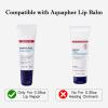 Keychain Cap Compatible with Aquaphor 0.35 oz Lip Repair, Portable Holder Keychain Cap Compatible with Aquaphor Lip Balm (Blue+Pink) view 2