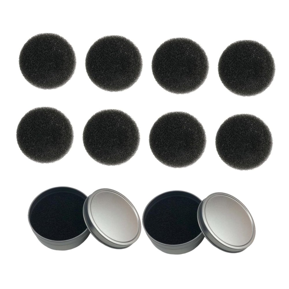 HAPINARY Makeup Brush Cleaning Sponges Dry Cleaning Kit Quick Dry Reusable Makeup Remover Pads Brush Cleaner Shower Scrubber
