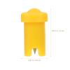 OHPHCALL 100pcs Eyelash Glue Bottle Nozzle Needles Blocking Pins for Eyelash Extensions Compatible Standard Bottles Precision Applicator for Easy Use view 2